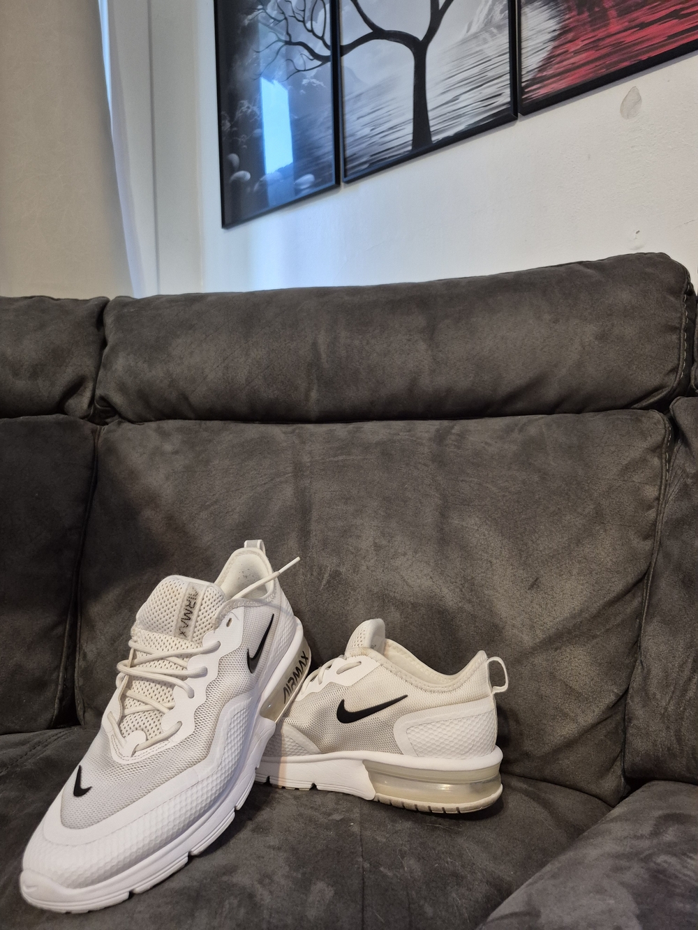 Nike Women’s White Air Max Running Shoes